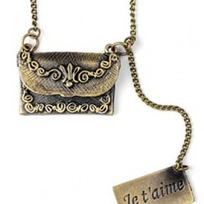 Openable Letter & Envelope Pendant Just $8.55 + Free Shipping