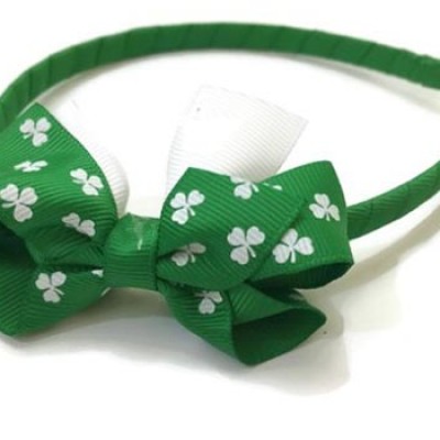 St Patrick's Day Shamrock Party Bow Just $7.25 + Free Shipping