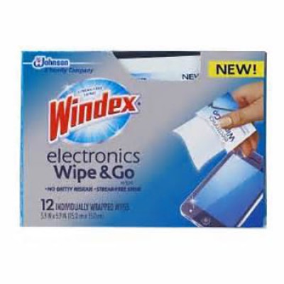 Win Windex Electronics Wipe & Go Wipes
