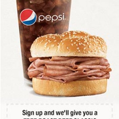 Free Roast Beef Classic W/ Drink Purchase