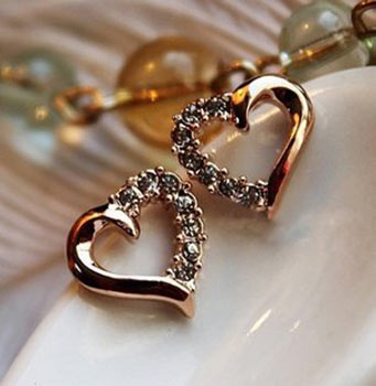 Heart Shaped Earrings Only $2.15 + $0.85 Shipping