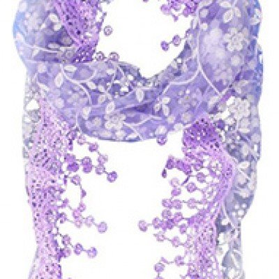 Lace Chiffon Scarf Only $2.99 + Free Shipping