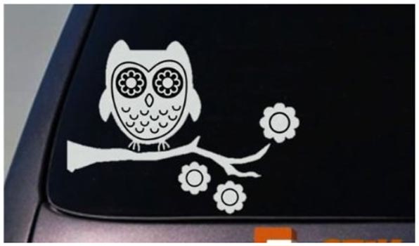 Vinyl Owl Decal Only $3.99 + Free Shipping