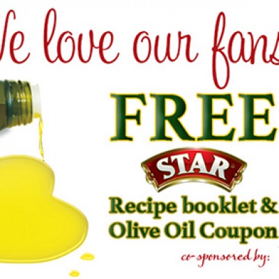 Free Star Recipe Booklet & Olive Oil Coupon