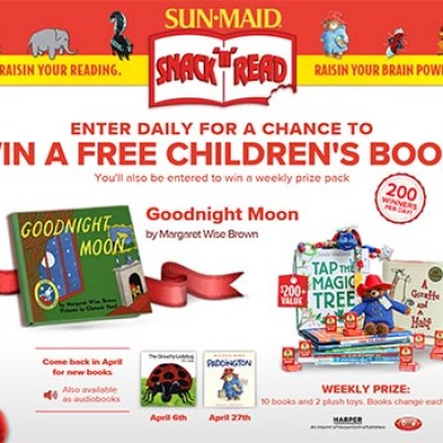 Sun-Maid: Win a Free Children's Book