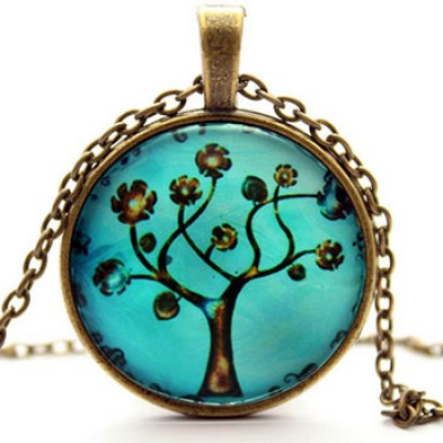 Ocaler Tree Pendant & Chain Only $2.85 + Free Shipping