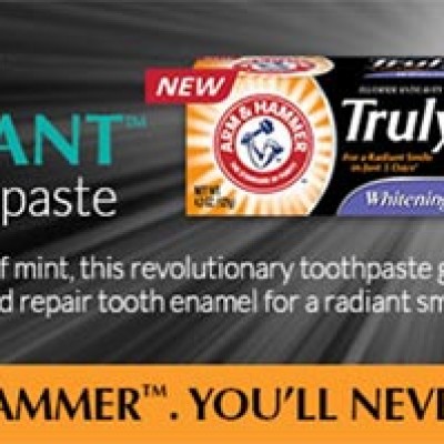 Free Truly Radiant Toothpaste Samples