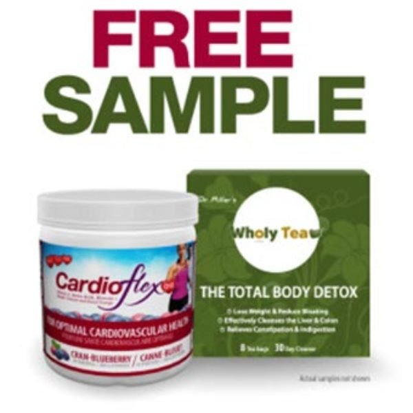 Free CardioFlex or Wholy Tea Samples