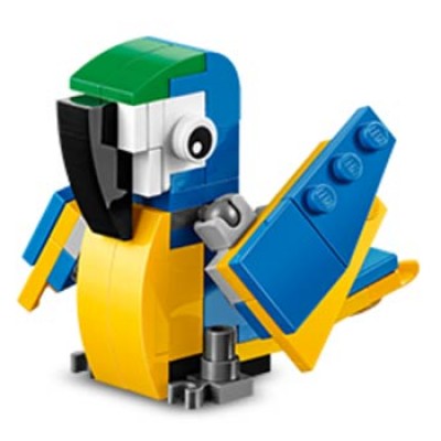 LEGO Mini Model Build: Free LEGO Parrot