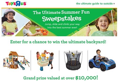 ToysRUs: Win the Ultimate Backyard