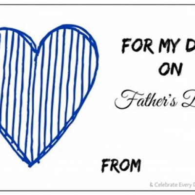 Free Printable Father's Day Gift