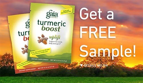 Free Tumeric Boost Samples