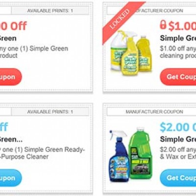 Simple Green Coupons