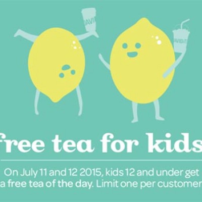 David's Tea: Free Tea for Kids