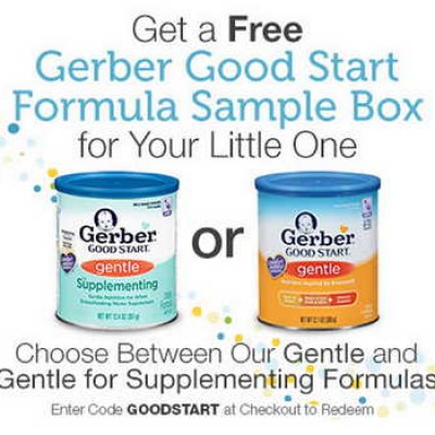 Amazon Mom's: Free Gerber Good Start Formula Sample Box
