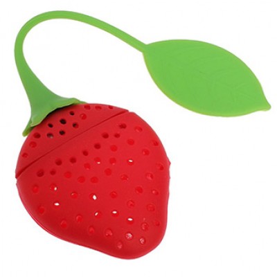 Strawberry Silicone Tea Infuser Just $2.49 + Free Shipping