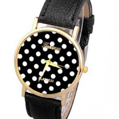 Women's Polka Dot Watch Only $4.39 + Free Shipping