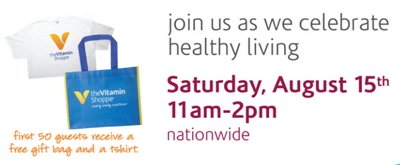 The Vitamin Shoppe: Free Gift Bag