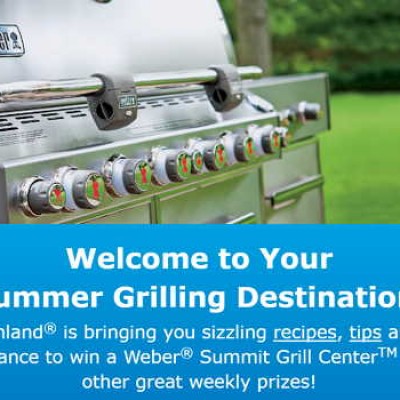 Win a Weber Summit Grill Center