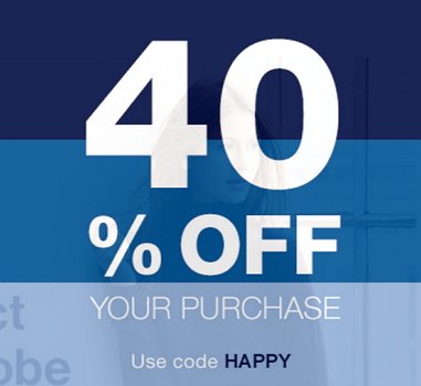 Gap: 40% Off Until 9/17 at Midnight
