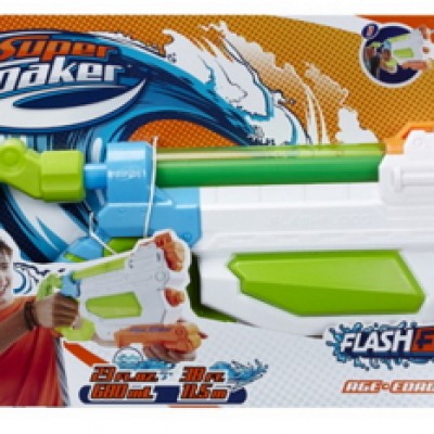 Nerf Super Soaker FlashFlood Blaster Just $3.88 (Reg $19.99) Add-On Item