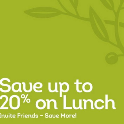 Olive Garden: Save Up To 20% Off Lunch