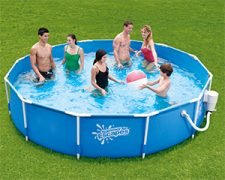 Summer Waves 12' Above Ground Pool Just $84.99 + Free Shipping