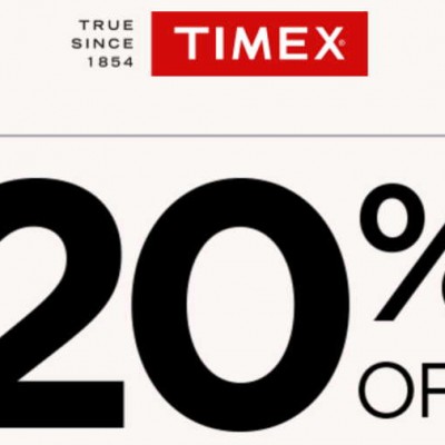 Timex: 20% Off Coupon Code