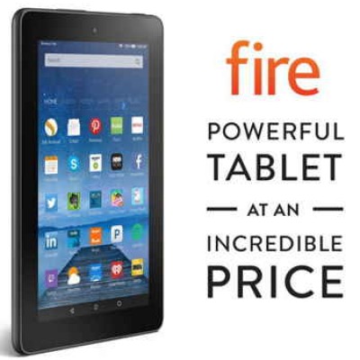 Fire Tablet Sale: 7" Fire Tablet 8GB Only $49.99 + Prime