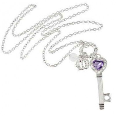 Heart Key Pendant & Necklace Just $4.59 + Free Shipping