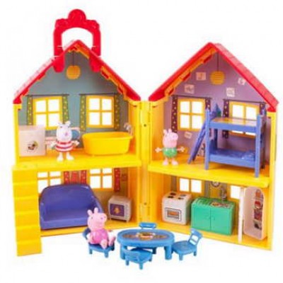 Peppa's Deluxe House Play Set W/ 3 Figures Just $26.83 (Reg $40.00) + Free Pickup