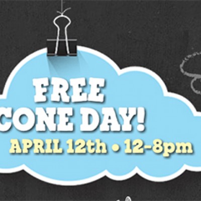 Ben & Jerry Free Cone Day - April 12th