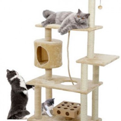 Furhaven Pet Tiger Tough Deluxe Cat Tree Tower Only $63.88 (Reg $169.99) + Prime