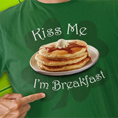 IHOP: Wear Green for $1 Short Stack Today