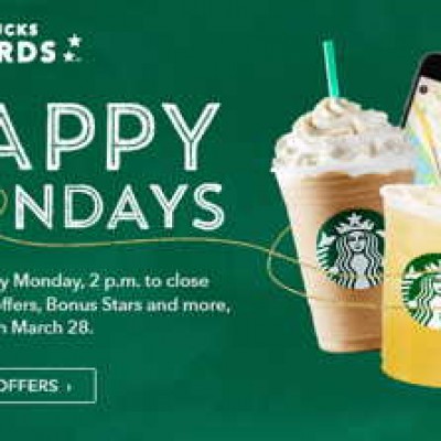 My Starbucks Rewards Members: Happy Mondays