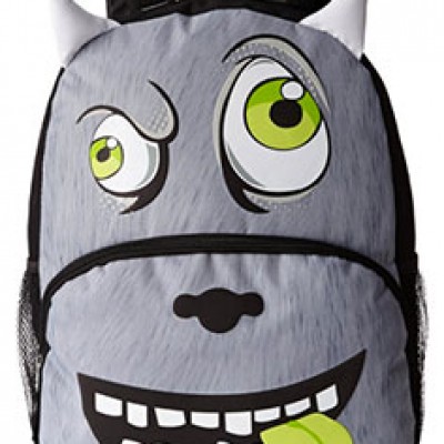 Mystic Apparel Grey Monster Backpack Only $7.58 (Reg $30.00)