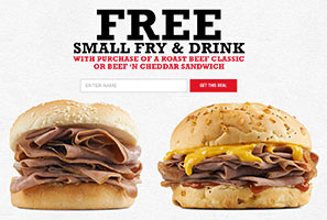 Arby's: Free Small Fry
