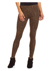 Faded Glory Women's Cheetah Print Legging
