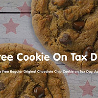 Great American Cookies: Free Cookie on Tax Day