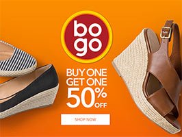 Payless: BOGO 50%