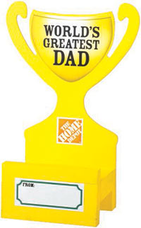 Free Father’s Day Trophy Phone Holder