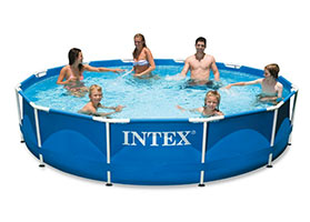Intex 12ft X 30in Metal Frame Pool
