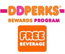 Dunkin’ Donuts DDPerks: Free Beverage