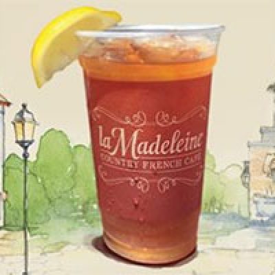 la Madeleine Cafe: Free Iced Tea - Today Only