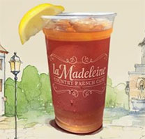 la Madeleine Cafe: Free Iced Tea - Today Only