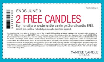 Yankee Candle: But 1 Get 2 Free Deal