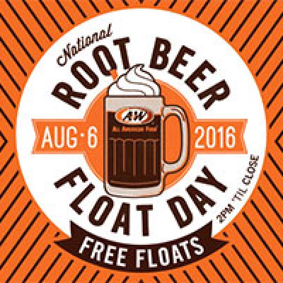 A&W: Free Root Beer Float - Aug 6th