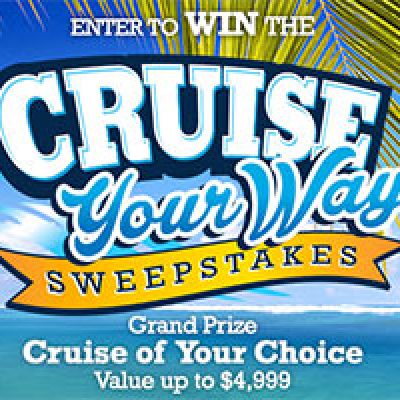 Win a Cruise To Your Destination Choice