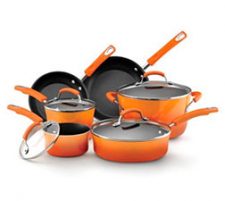 Rachael Ray 10-Piece Cookware Set Only $71.39 (Reg $245.00) + Prime