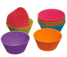 Silicone Cupcake Cups 12-Piece Set Only $3.09 + Free Shipping